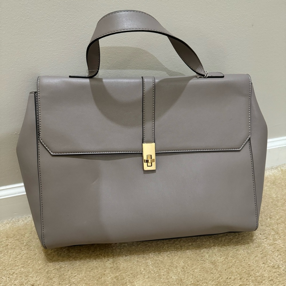 A New Day Women Gray Handbag